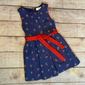 Mini Boden Strawberry Toddler Dress